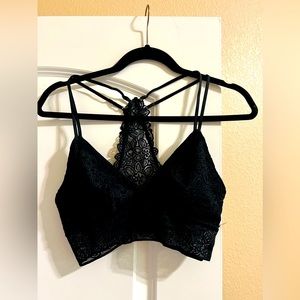 Aerie black lace bralette